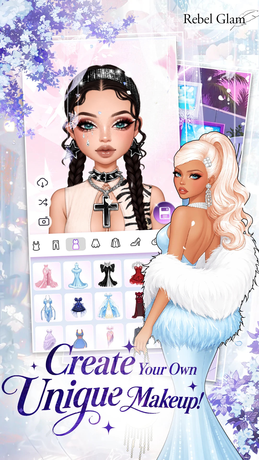 Rebel Glam: Dress Up Games screenshot